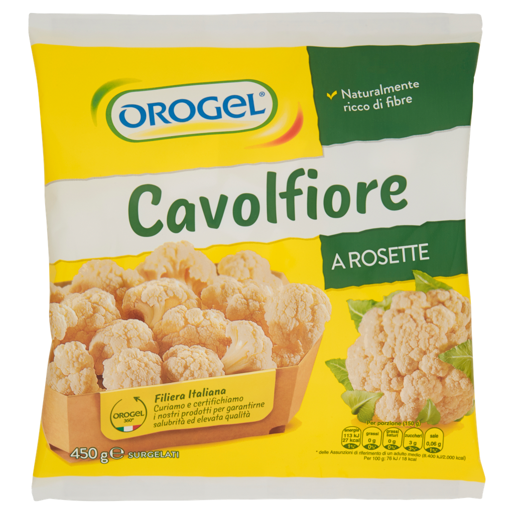 Orogel Cauliflower Florets 450g