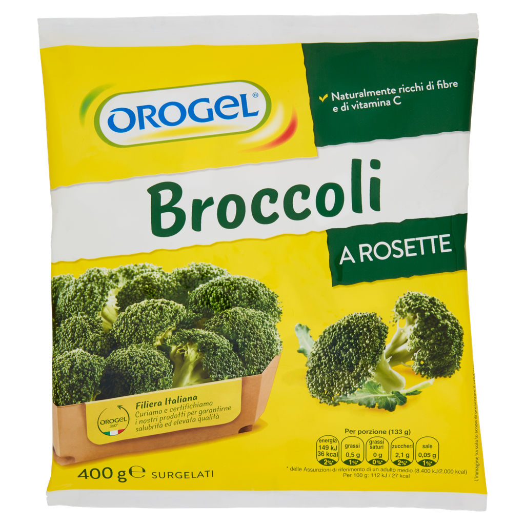 OROGEL BROCCOLI FLORETS 450G