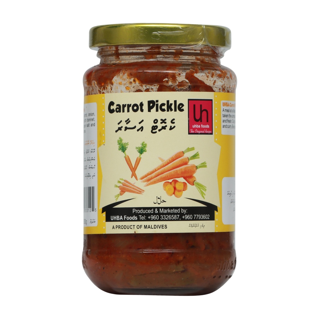 UHBA CARROT PICKLE 300G