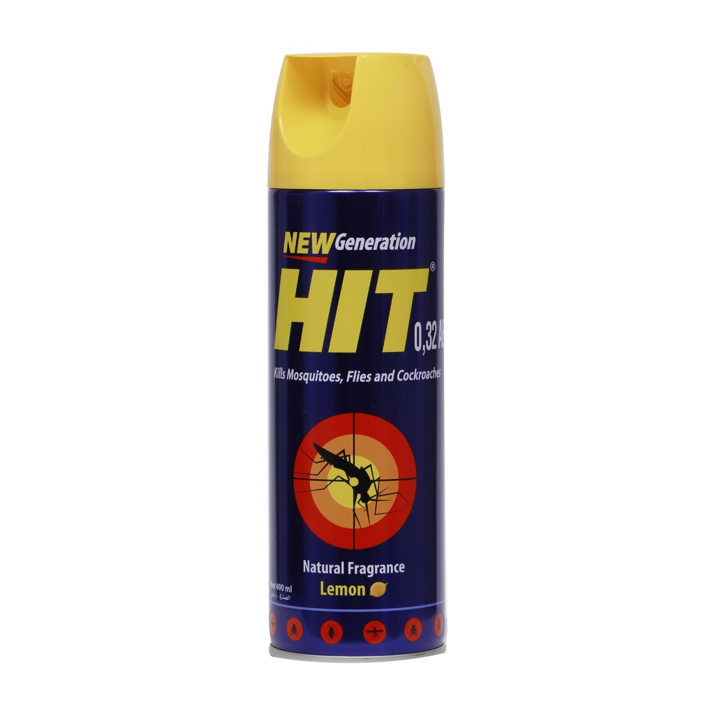 HIT INSECT KILLER 400ML LEMON