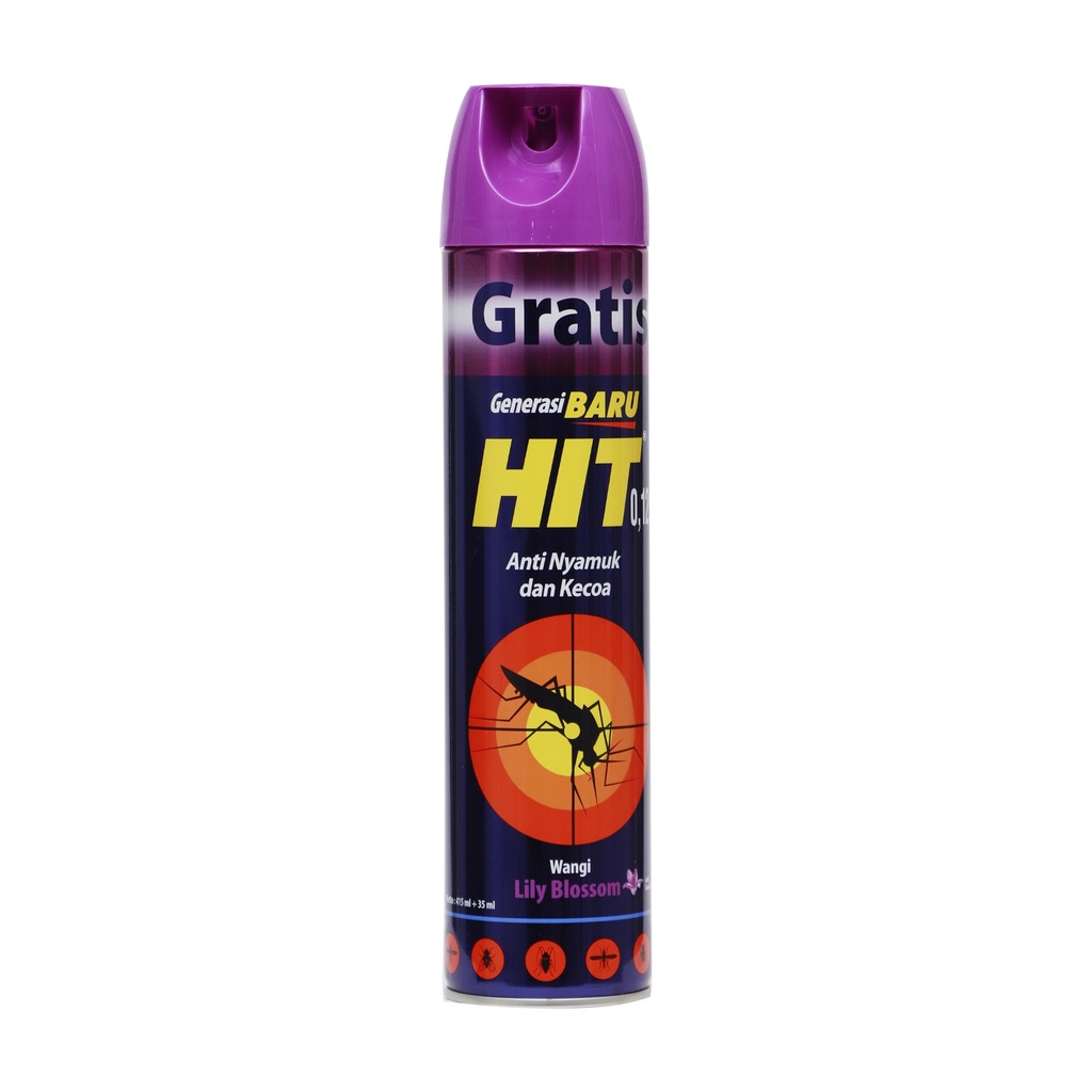 HIT INSECT KILLER 415ML LILY BLOSSOM