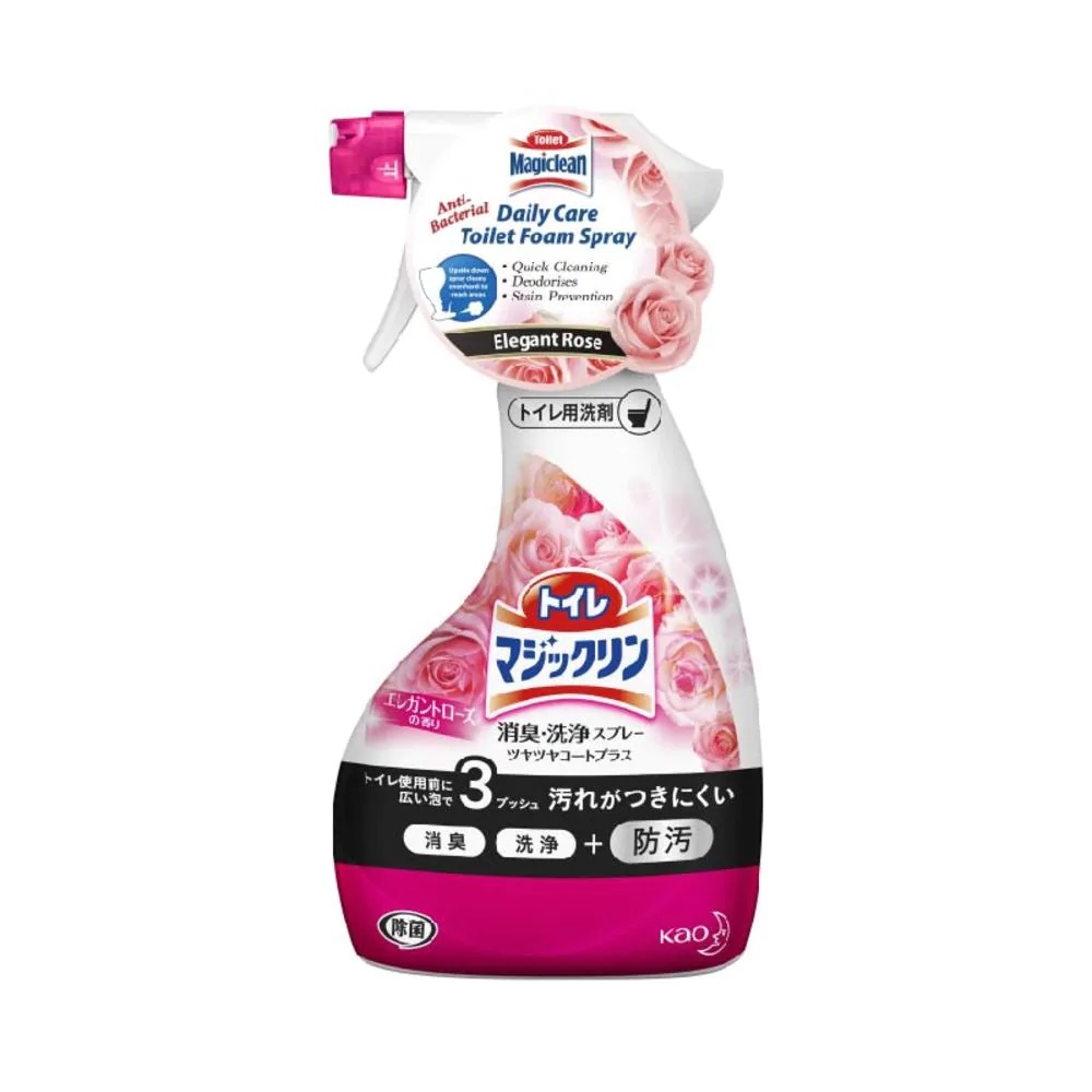 MAGICLEAN DAILY CARE TOILET FOAM SPRAY ELEGANT ROSE 380ML