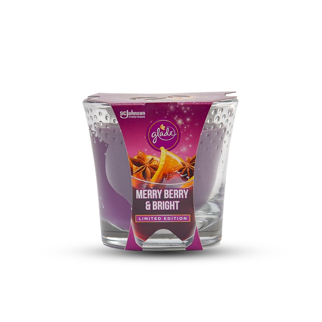 Glade Candle Merry Berry & Bright 129g