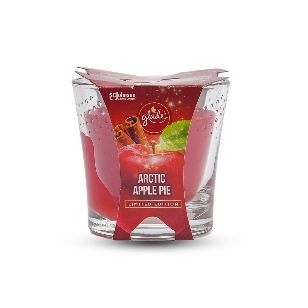 GLADE CANDLE ARCTIC APPLE PIE 129G