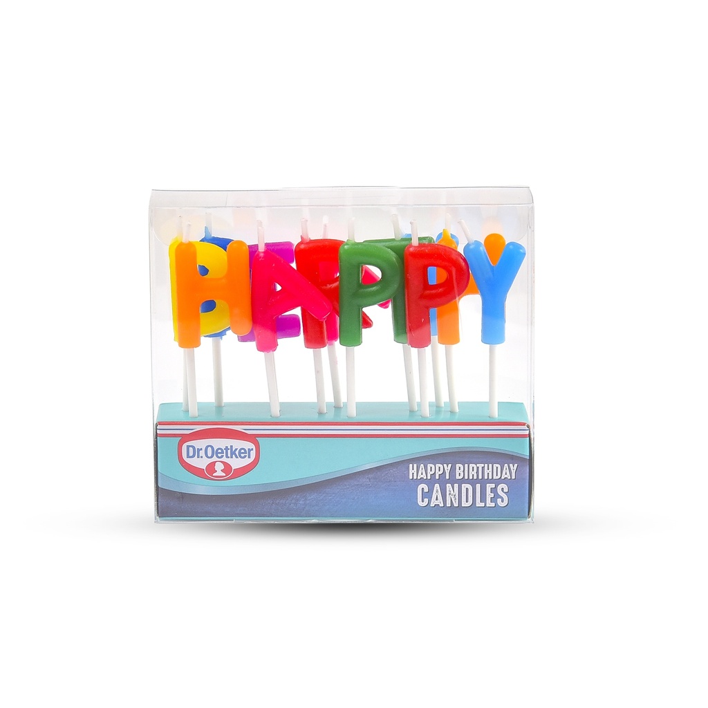 DR. OETKER HAPPY BIRTHDAY CANDLES