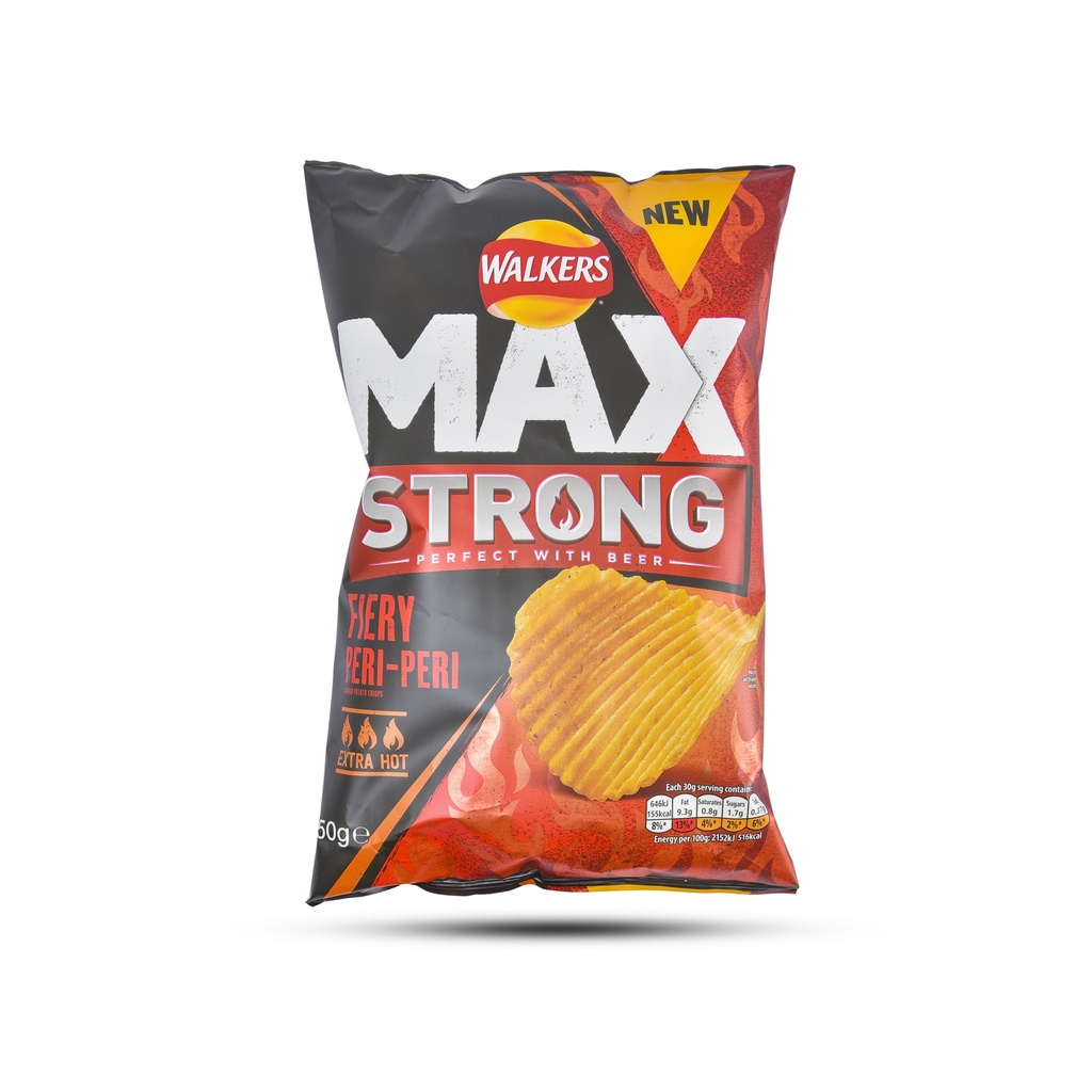 WALKERS MAX DOUBLE CRUNCH BBQ RIB 65G