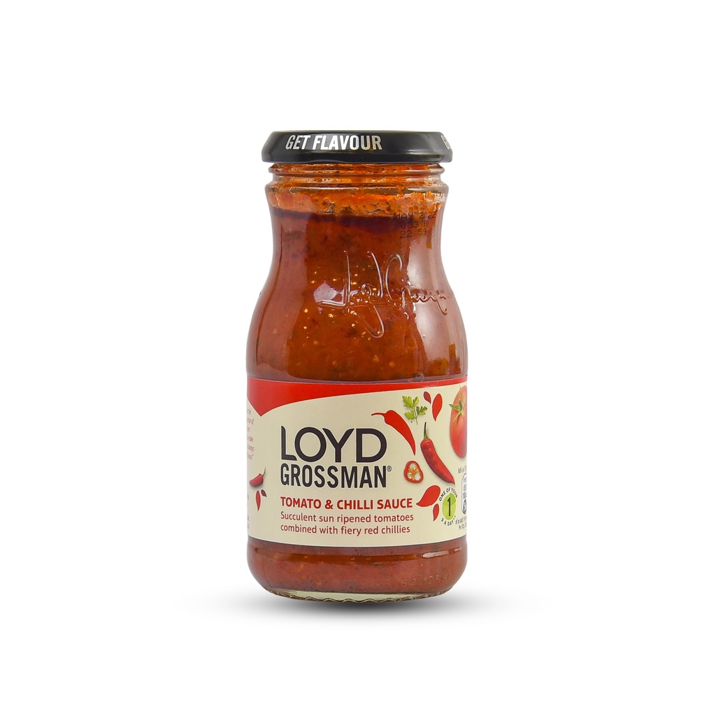 LOYD GROSSMAN TOMATO & CHILLI SAUCE 350G