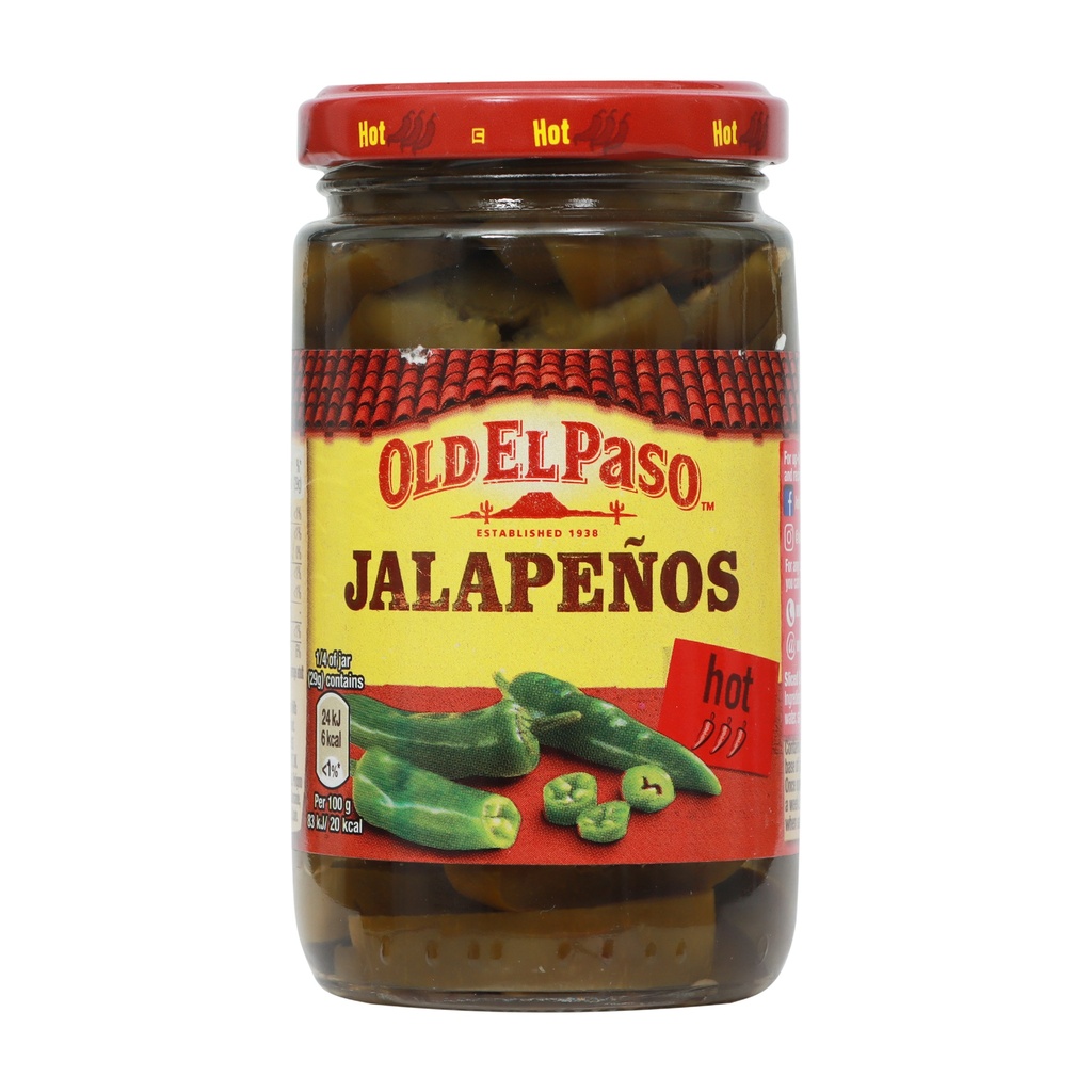 OLD EL PASO SLICED JALAPENOS 215G