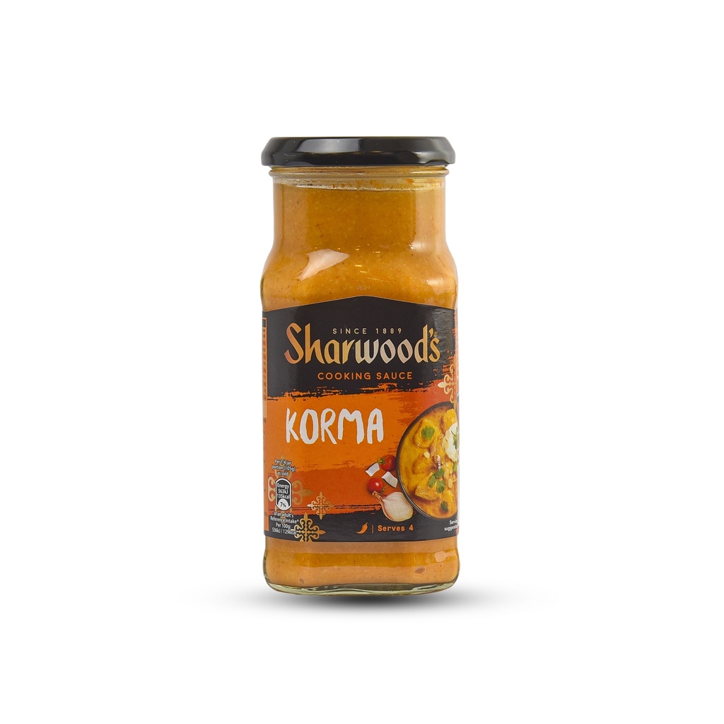 SHARWOODS KORMA SAUCE 420G