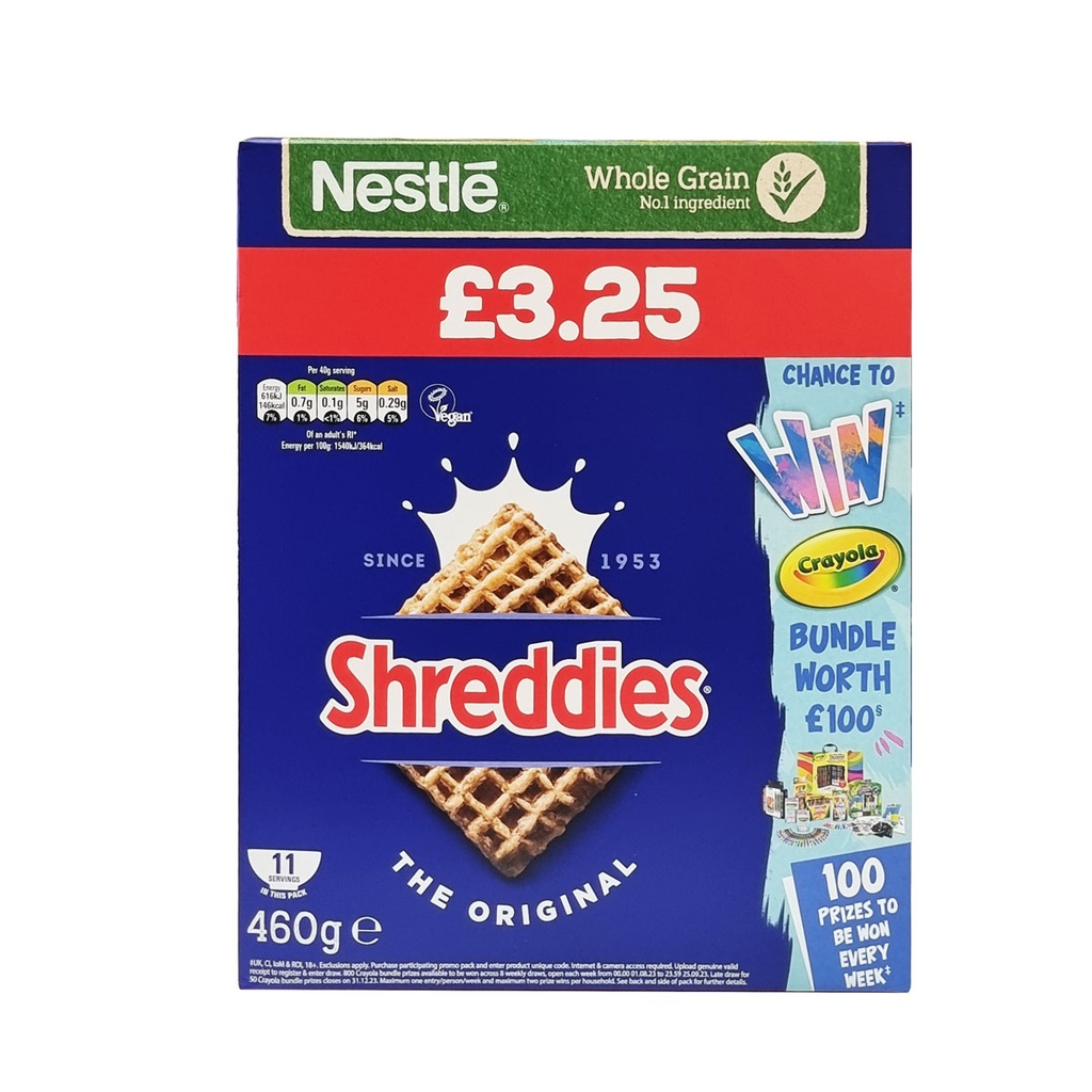 NESTLE SHREDDIES ORIGINAL 460G