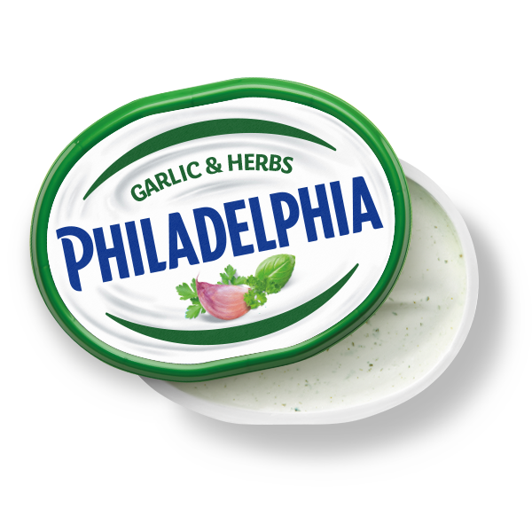 PHILADELPHIA GARLIC & HERB 165G