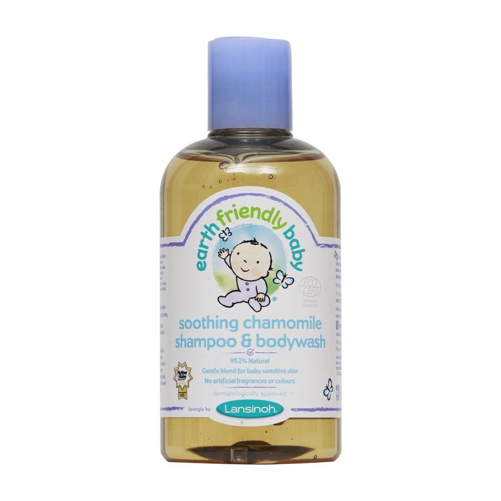 EARTH FRIENDLY BABY CHAMOMILE SHAMPOO & BODYWASH 250ML