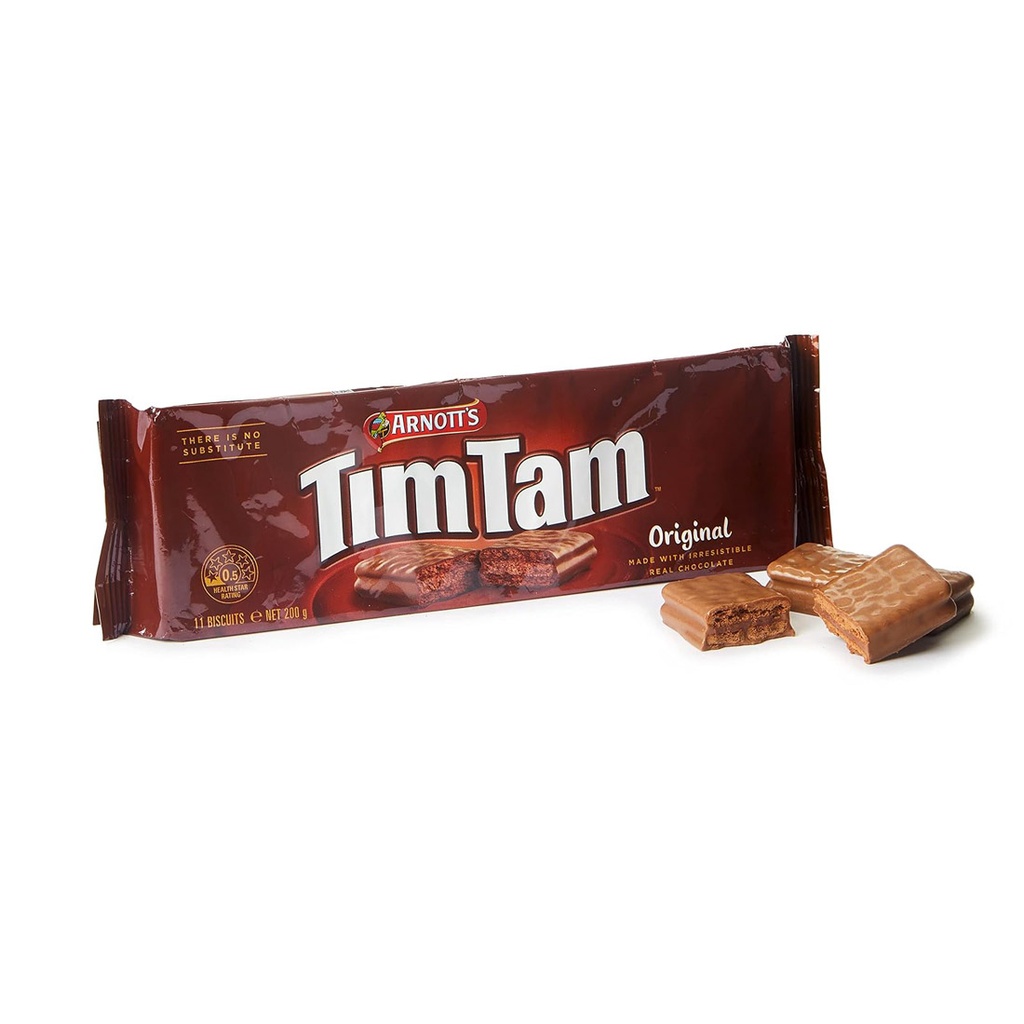 ARNOTT'S TIM TAM ORIGINAL CHOCOLATE 200G