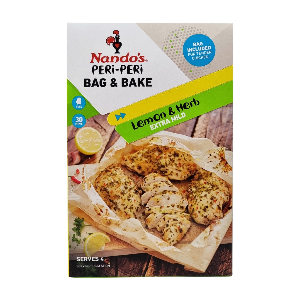 NANDO'S PERI-PERI BAG & BAKE LEMON & HERB 20G