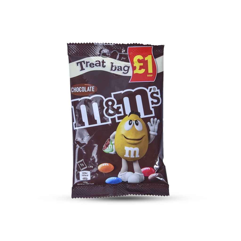 M&M'S CHOCO TREAT BAG 82G