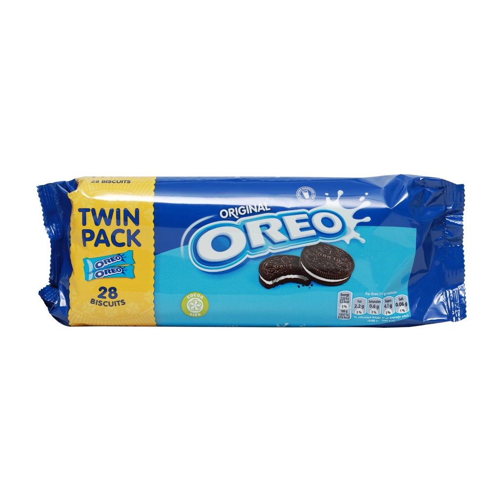 OREO ORIGINAL VANILLA TWINPACK 308G