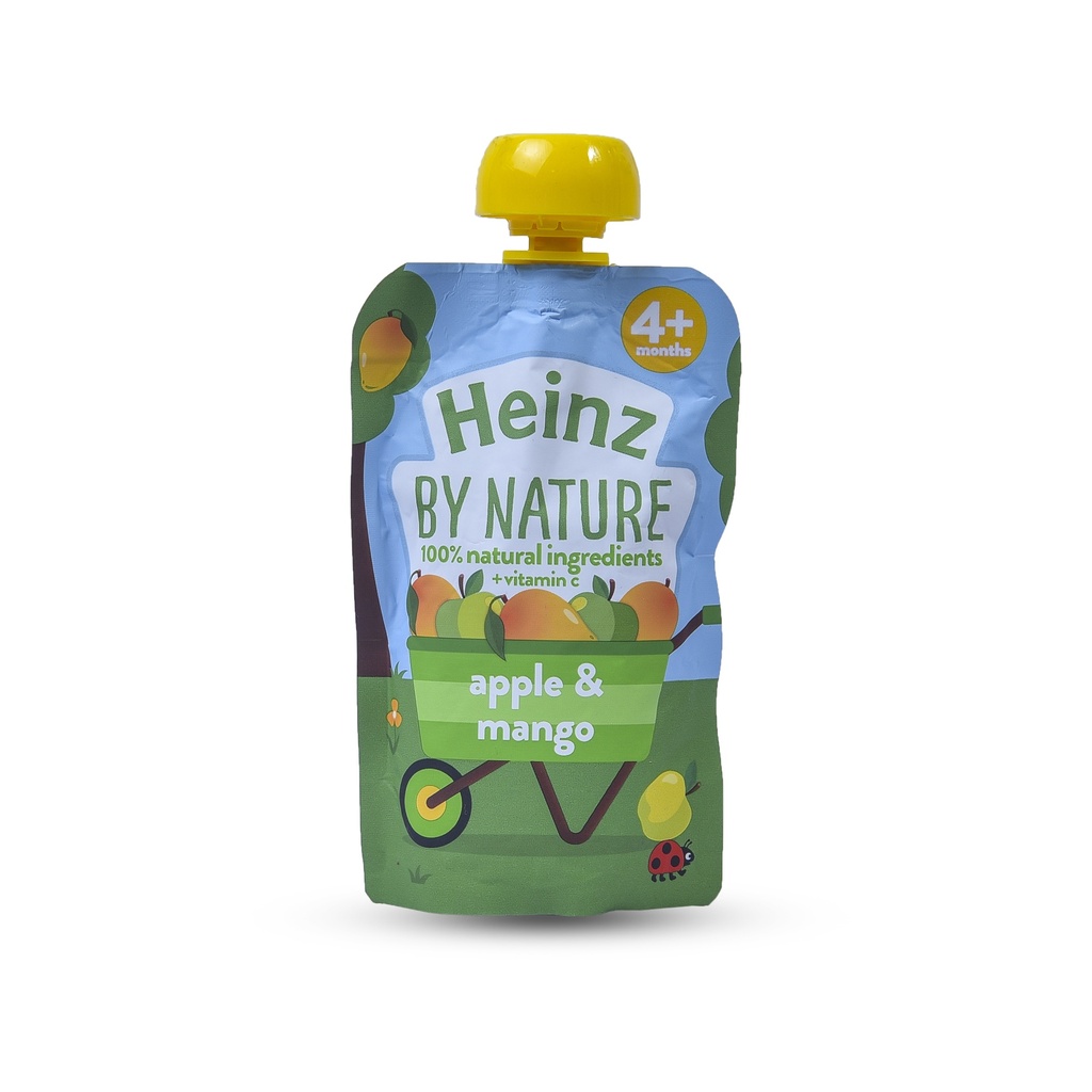 HEINZ APPLE & MANGO POUCH 100G