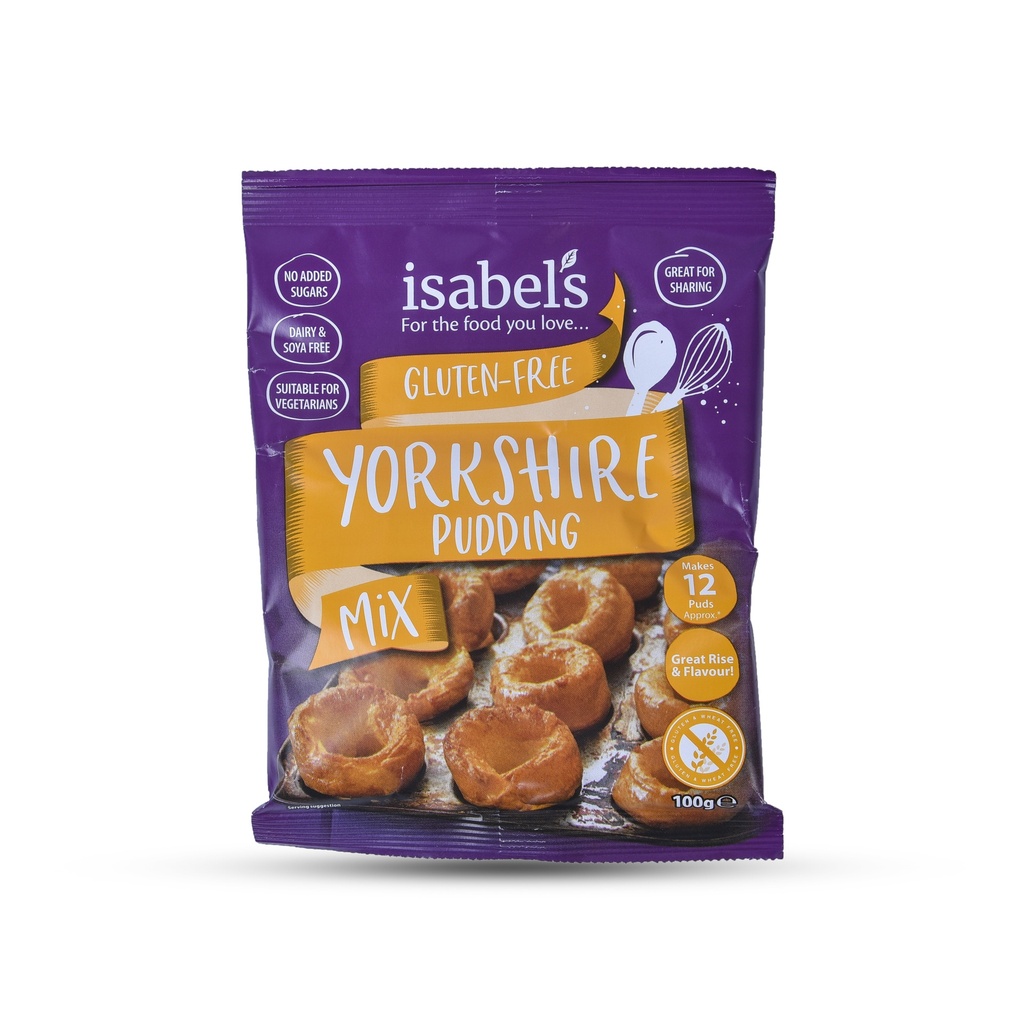 ISABEL'S GLUTEN FREE YORKSHIRE PUDDING MIX 100G