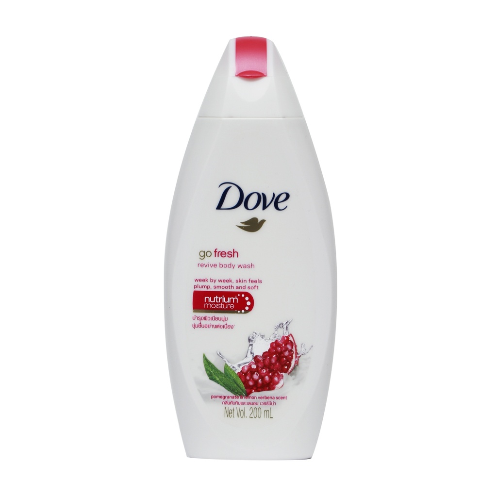 DOVE POMEGRANATE BODY WASH 200ML