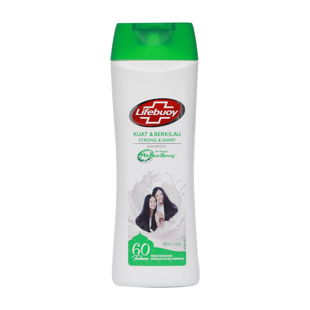 LIFEBUOY SHAMPOO STRONG & SHINY 340ML