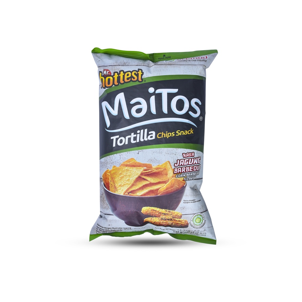 MR HOTTEST MAITOS TORTILLA CHIPS BBQ 140G