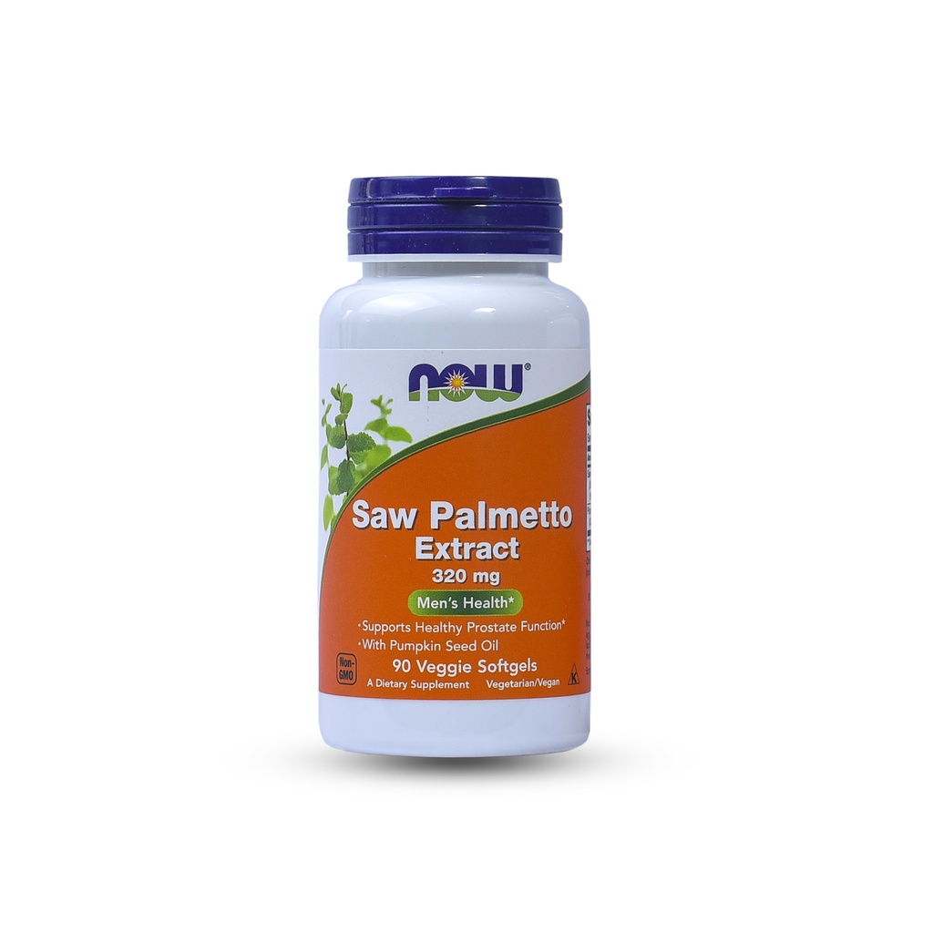 NOW MEN'S HEALTH SAW PALMETTO EXTRACT 320MG 90 SOFTGELS