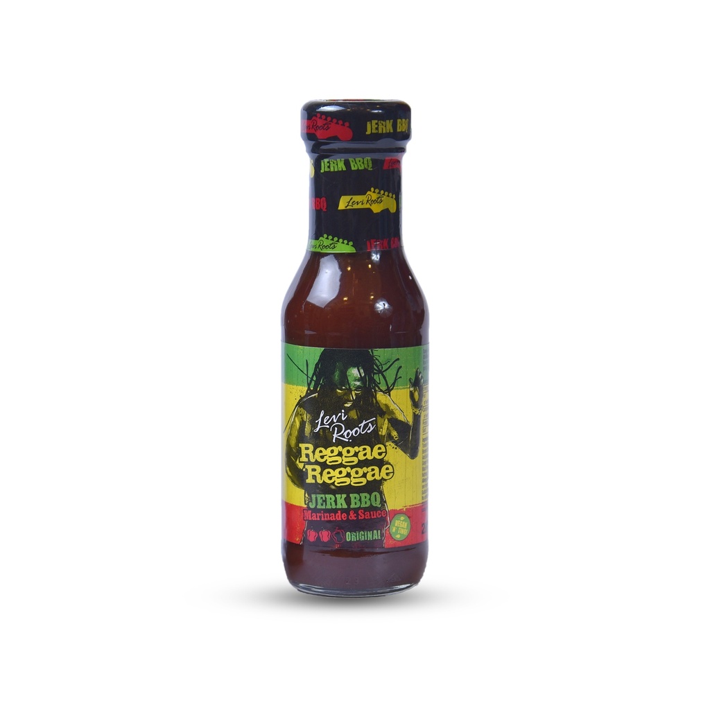 LEVI ROOTS REGGAE REGGAE JERK BBQ MARINADE & SAUCE 290G