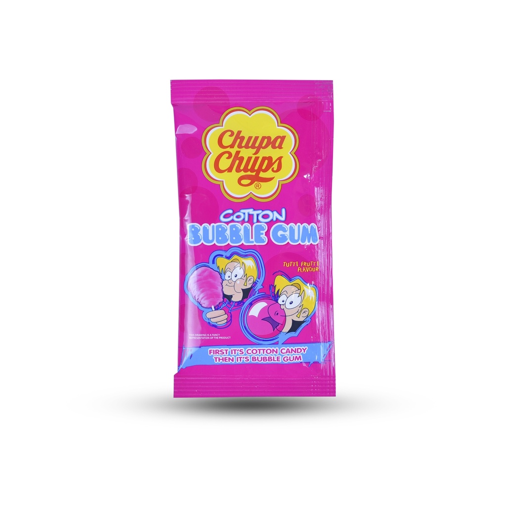 CHUPA CHUPS COTTON BUBBLE GUM 11G