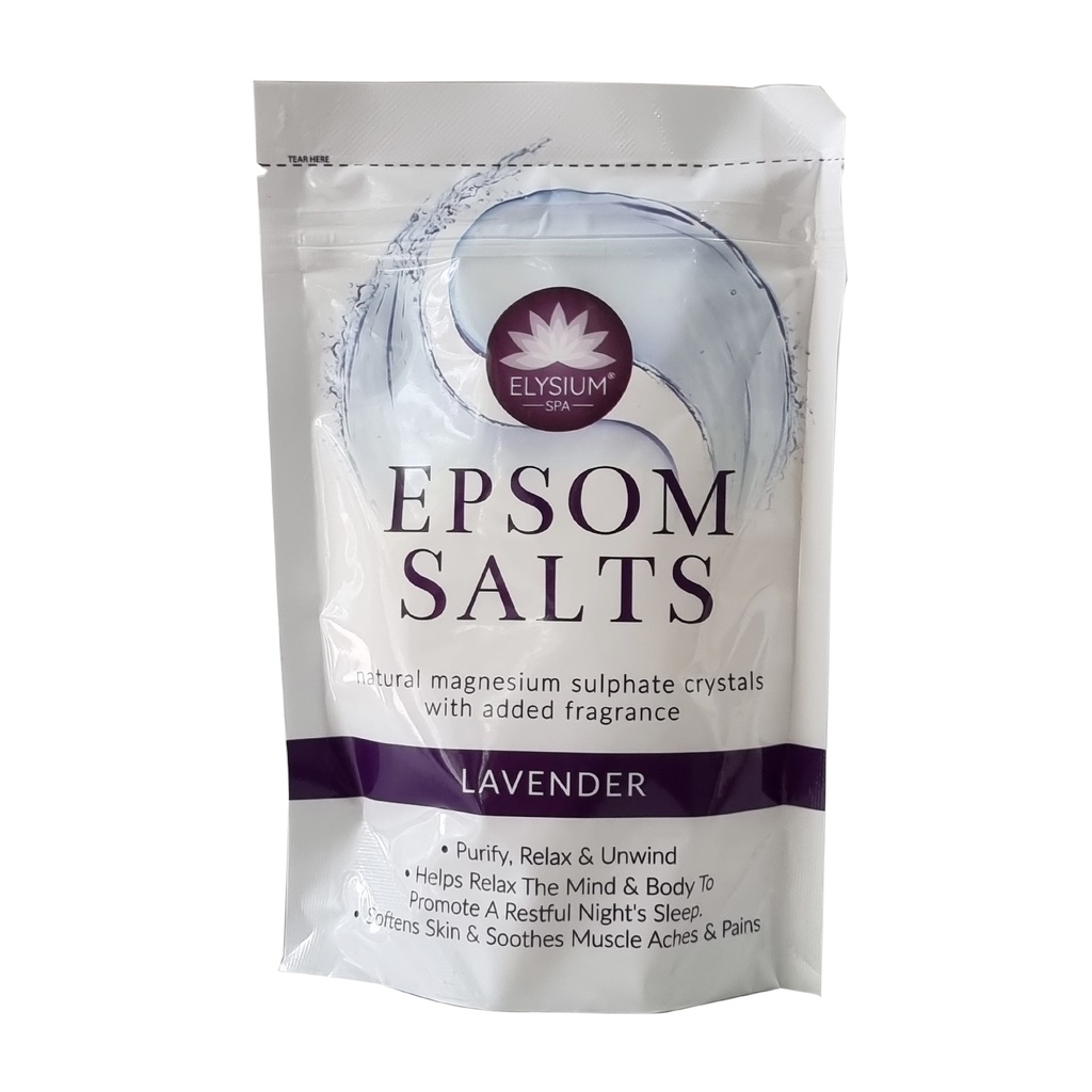 ELYSIUM SPA EPSOM SALTS LAVENDER 450G