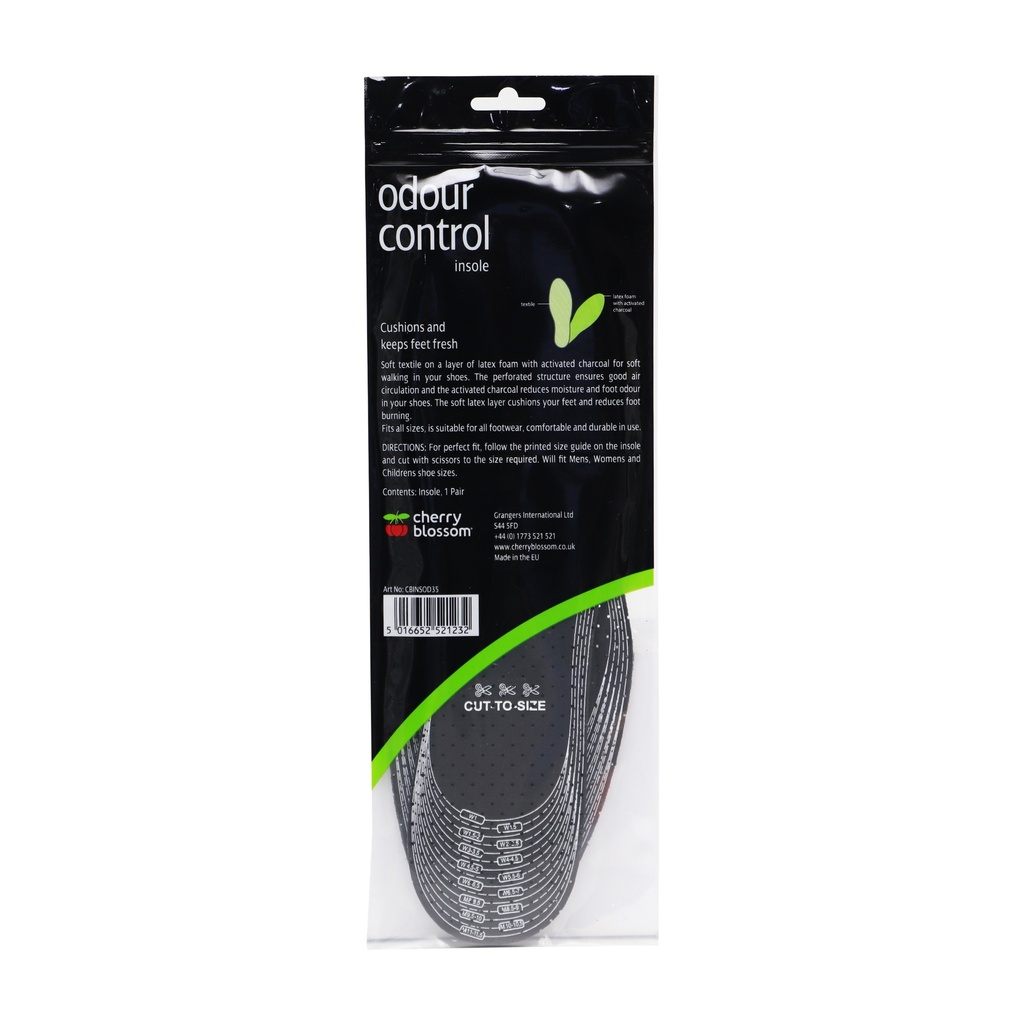 Cherry Blossom Odour Control Insole