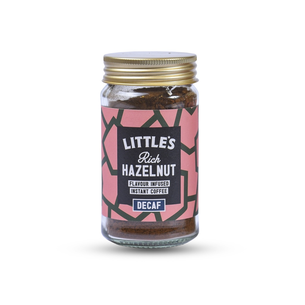 LITTLE'S DECAF RICH HAZELNUT INSTANT COFFEE 50G