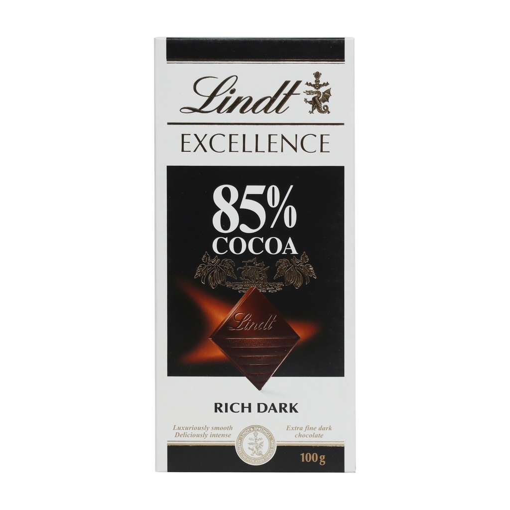 LINDT EXCELLENCE 85% RICH DARK 100G