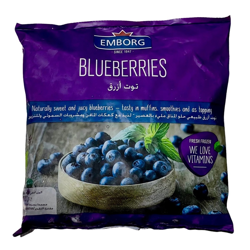 EMBORG BLUEBERRIES 400G