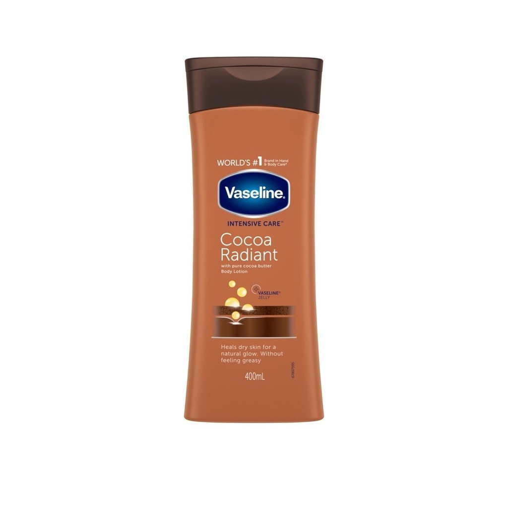 VASELINE LOTION COCOA RADIANT 400ML