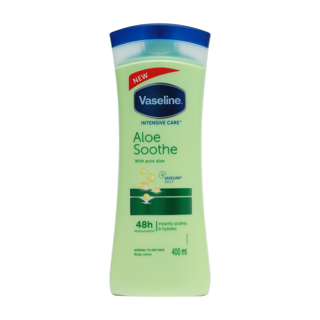 VASELINE LOTION INTENSIVE CARE ALOE SOOTHE 400ML