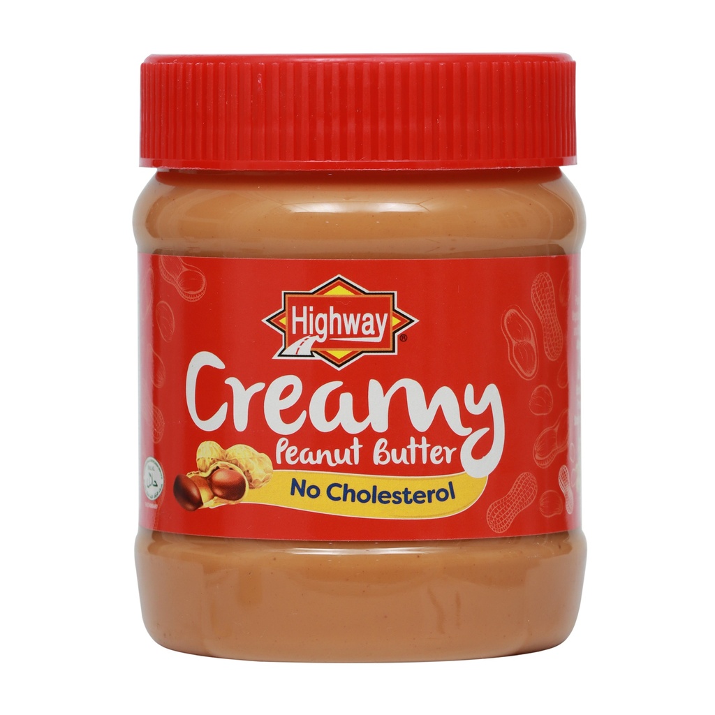 HIGHWAY PEANUT BUTTER CREAMY (RED) 340G