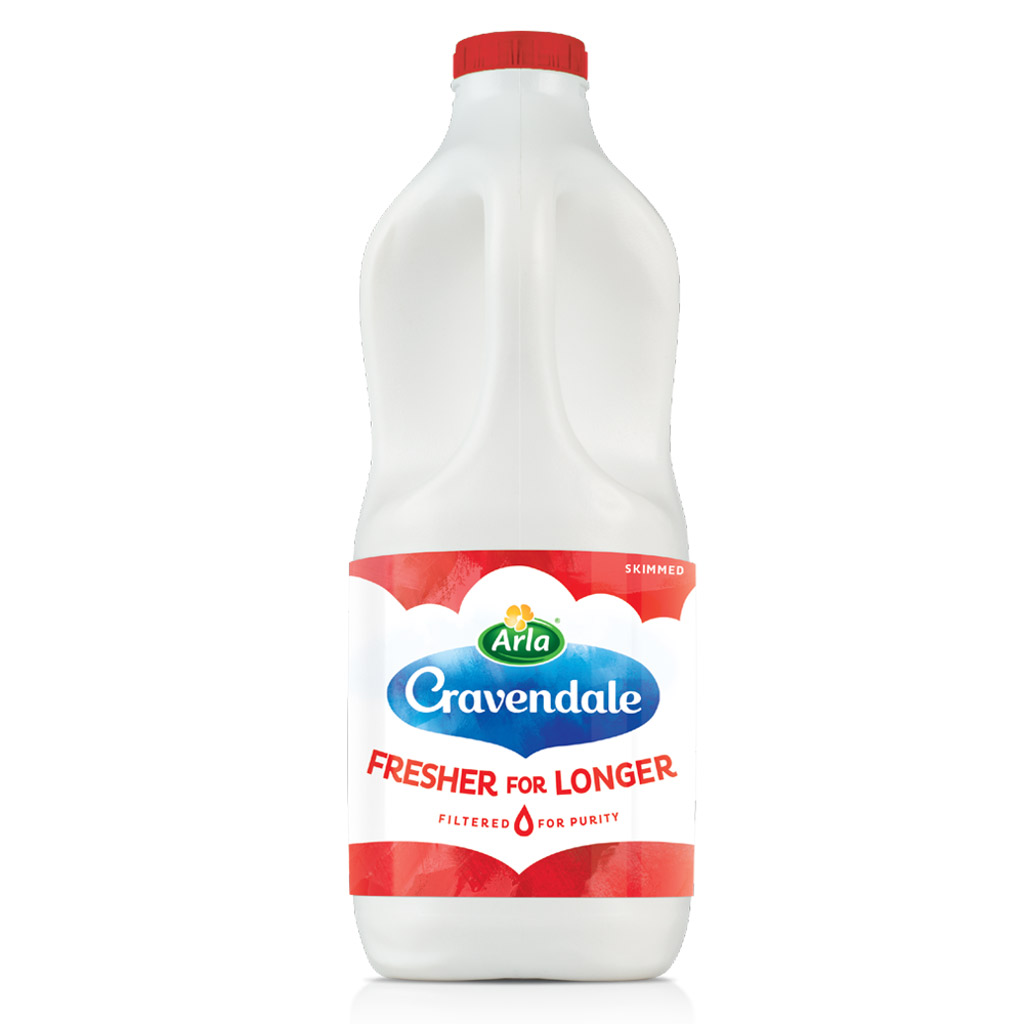 ARLA CRAVENDALE SKIMMED FRESH MILK 2L