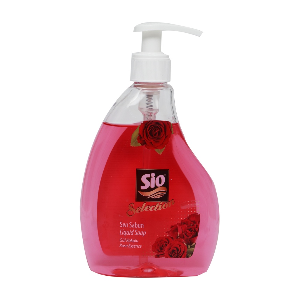 SIO SELECTION ROSE ESSENCE LIQUID HAND SOAP 400ML