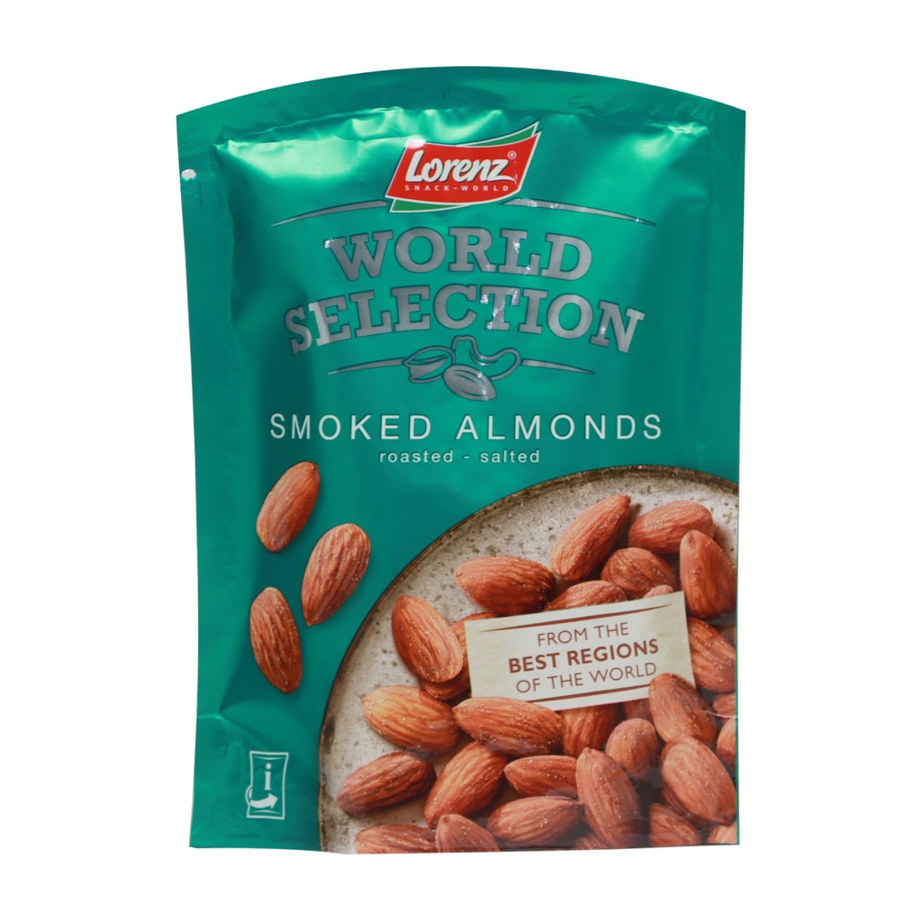 LORENZ SMOKED ALMONDS 100G