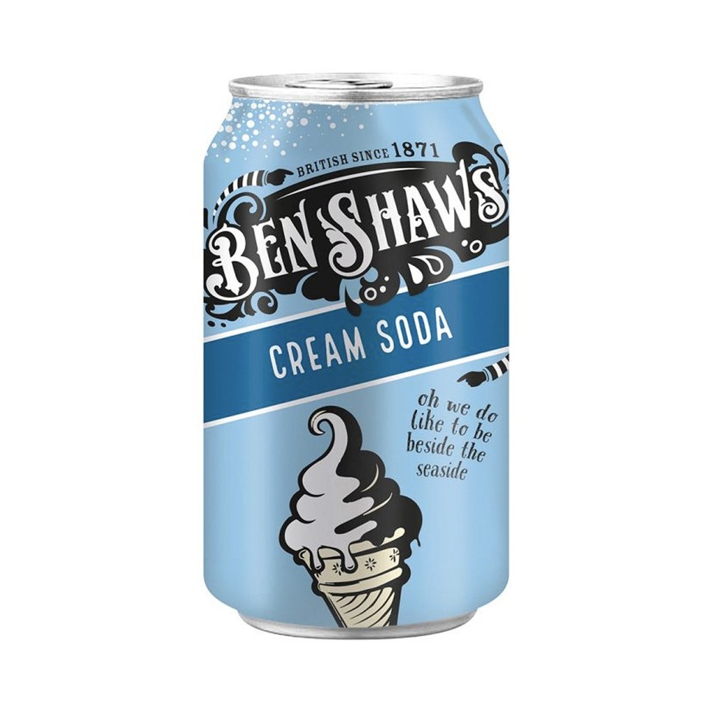 BEN SHAWS CREAM SODA 330ML