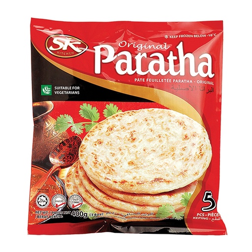 SK ORIGINAL PARATHA 5PCS/PKT 400G