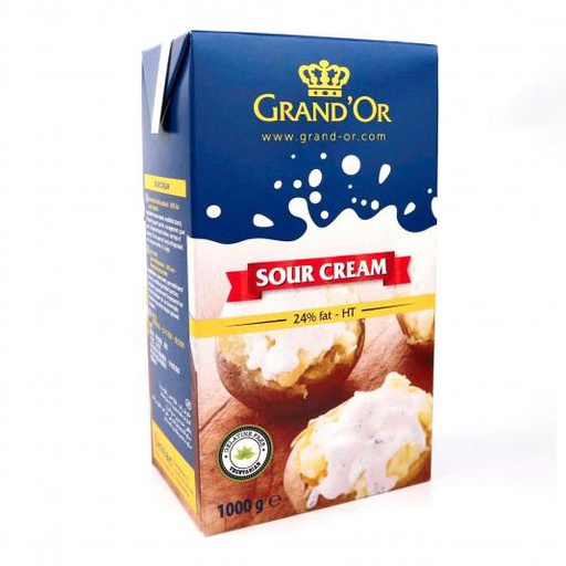 GRAND’OR SOUR CREAM 1LTR