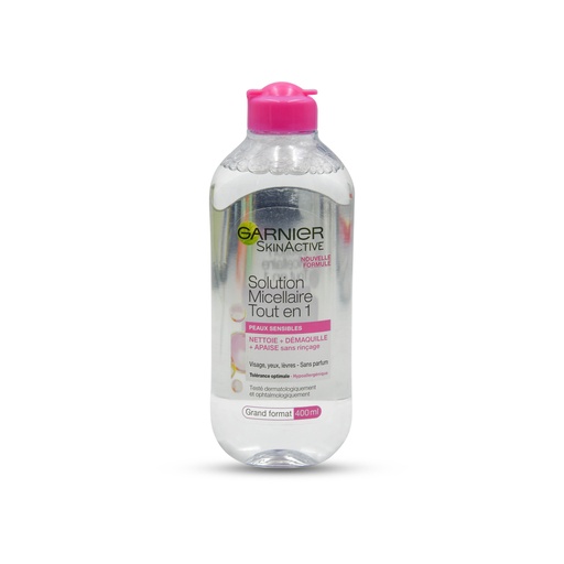 GARNIER SKINACTIVE - MICELLAR WATER 1 PINK CAP 400ML