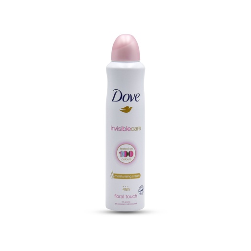 DOVE BODY SPRAY DEODARANT INVISIBLE CARE FLORAL TOUCH 250ML