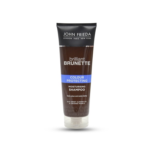 JOHN FRIEDA BRILLIANT BRUNETTE COLOUR PROTECTING MOISTURISING SHAMPOO 250ML