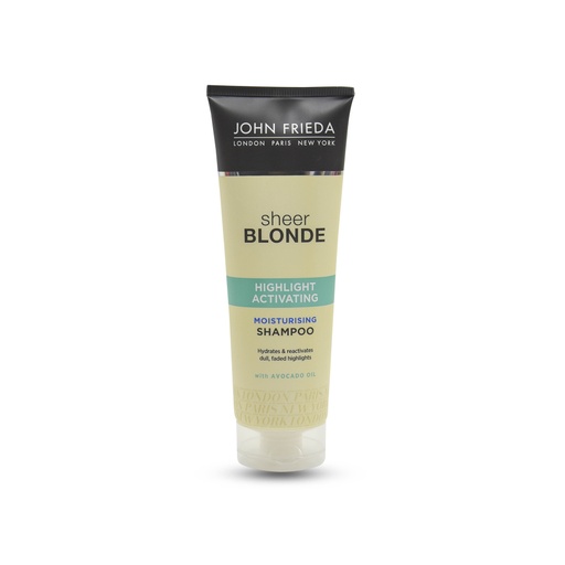 JOHN FRIEDA SHEER BLONDE HIGHLIGHT ACTIVATING MOISTURISING SHAMPOO 250ML