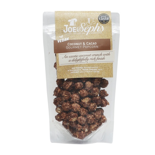 [0711583070983] JOE & SEPH'S VEGAN COCONUT & CACAO GOURMET POPCORN 80G