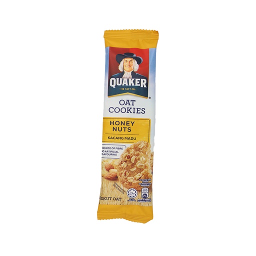 QUAKER OAT COOKIES HONEY NUTS 27G