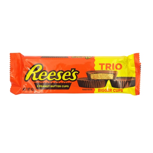 [0034000939619] REESES 3 PEANUT BUTTER CUPS TRIO 63G