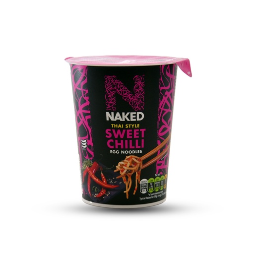 NAKED THAI STYLE SWEET CHILLI EGG NOODLES 78G